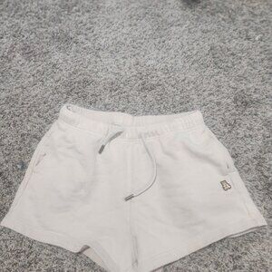 Teddy Fresh Women's Classic Fleece Shorts 3" Cream